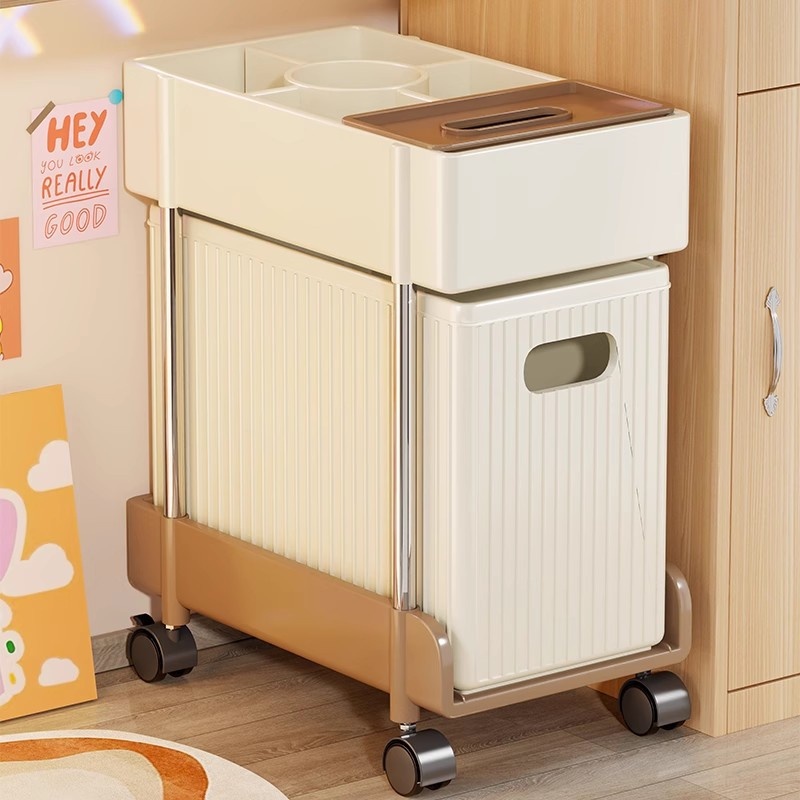 Desk Drawer Small - Вращающийся пластиковый выдвижной стеллаж-органайзер под стол