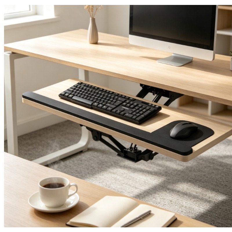 Desk Drawer Small - Выдвижная подставка для клавиатуры под стол
