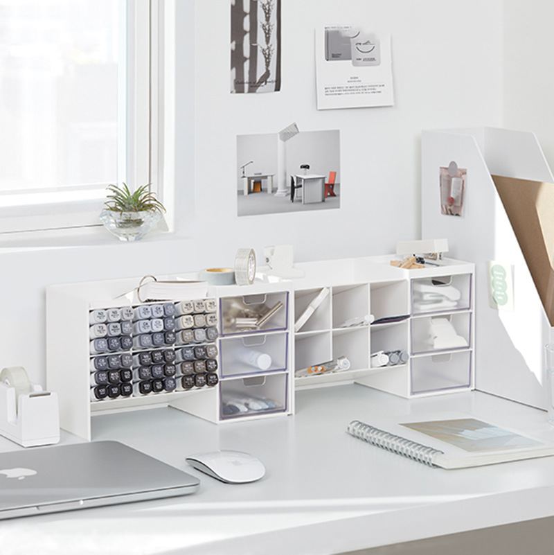 Desk Drawer Small - Новый настольный органайзер-ящик для хранения: косметика,