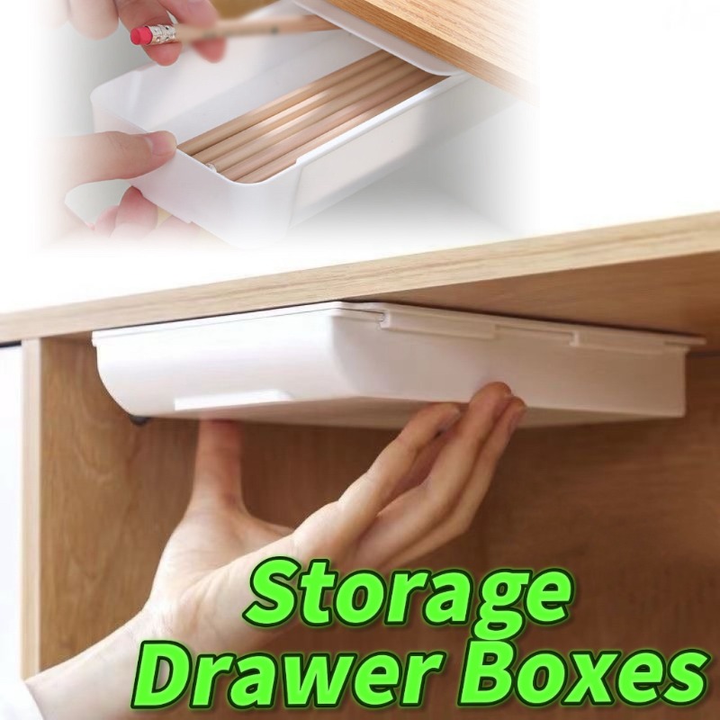 Desk Drawer Small - Самоклеящийся ящик для хранения, лоток для