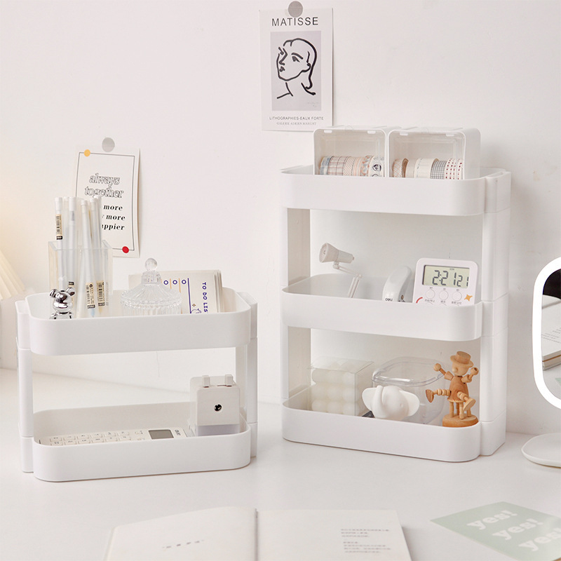 Desk Drawer Small - Многофункциональные двухъярусные полки для хранения, настольная