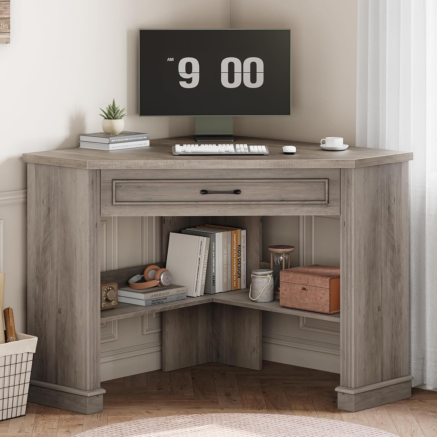 Треугольный компьютерный стол  – обзор и цена Desk Drawer Small
