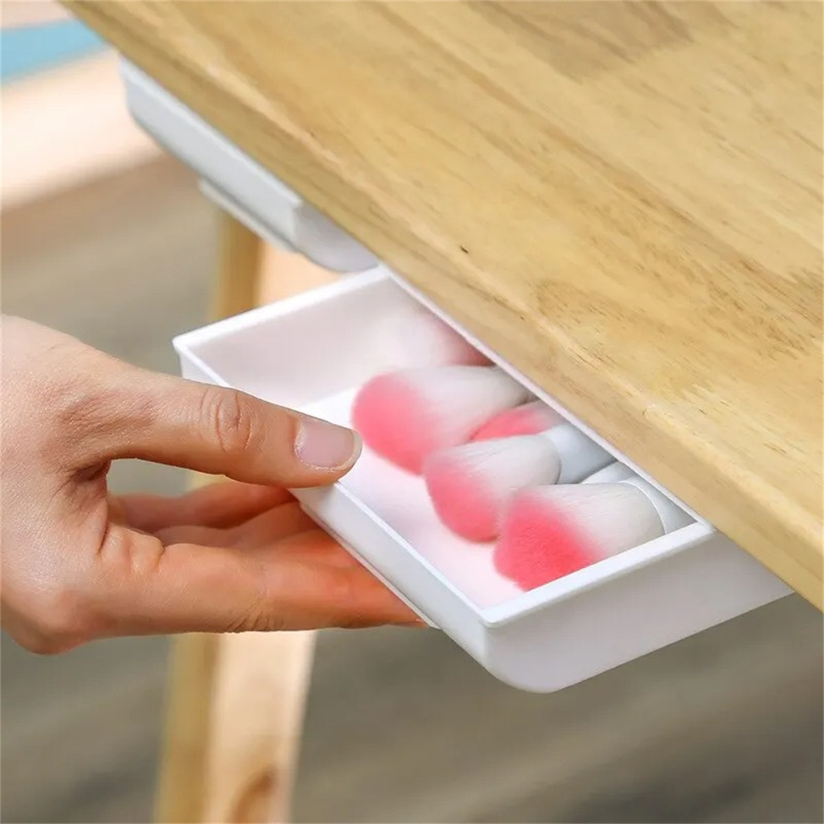 1 шт. Белый самоклеящийся выдв – обзор и цена Desk Drawer Small