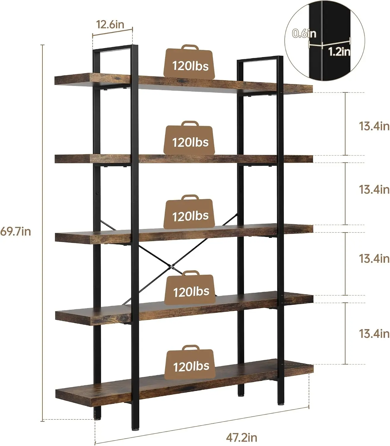Набор из 2 книжных полок, проч – обзор и цена Home Office With Bookshelves