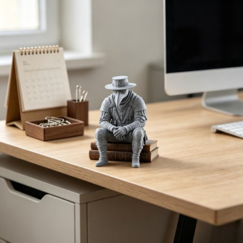 Фигурка Чумного Доктора с птич – обзор и цена Home Office With Bookshelves