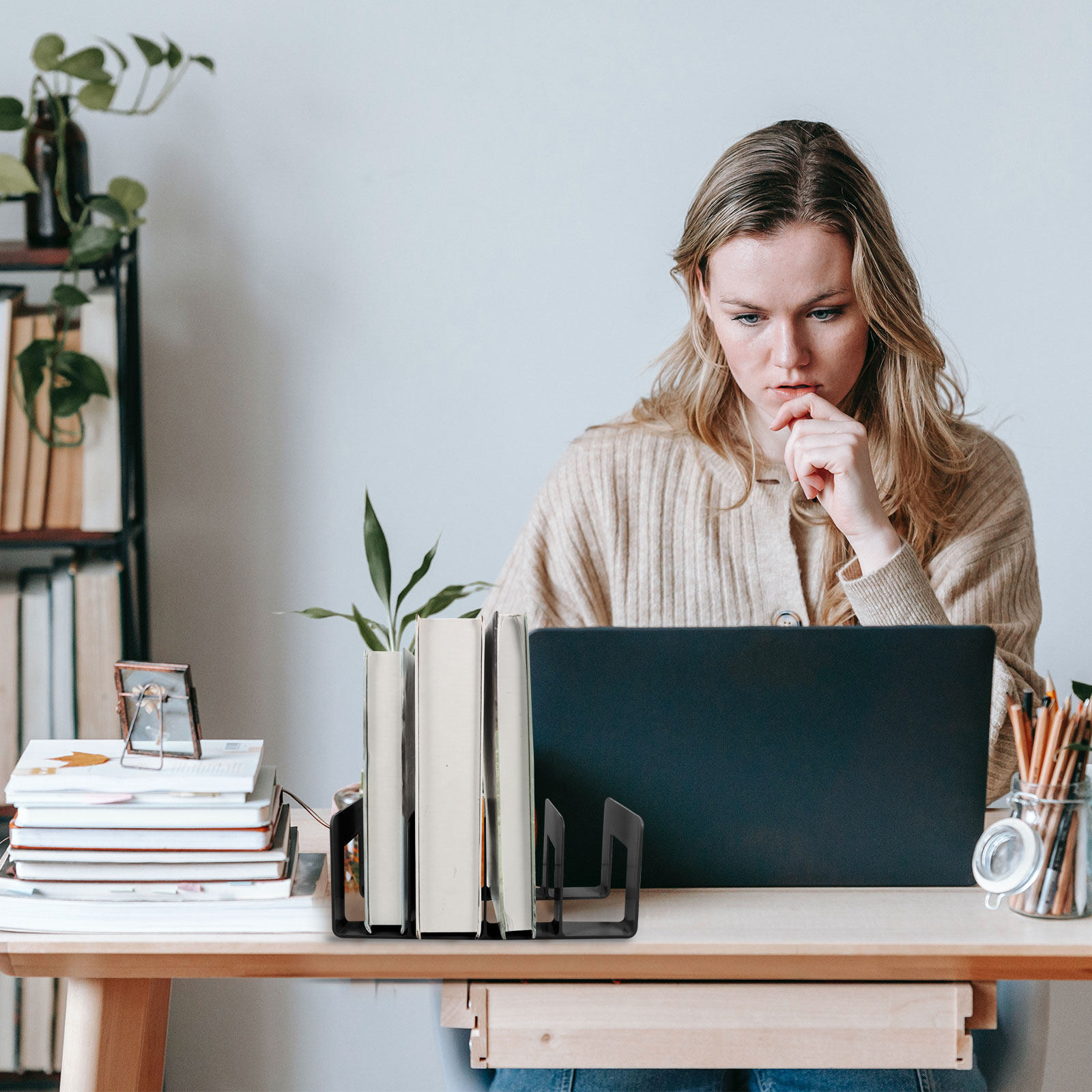 Подставка для книг на полку, н – обзор и цена Home Office With Bookshelves