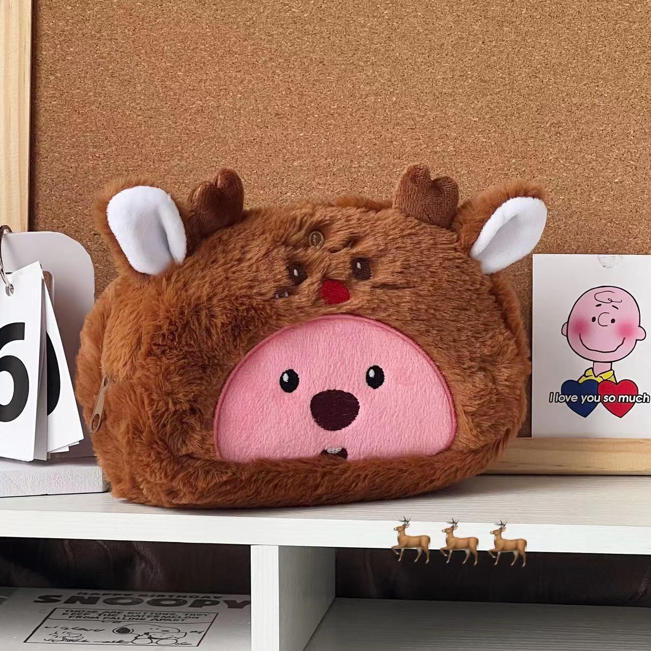 Плюшевая сумка-пенал с мультяш – обзор и цена Pen Holder Organizer